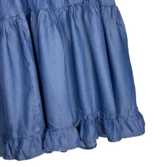 FREE PEOPLE- BABY DOLL RUFFLE DRESS - Picture 5 of 11